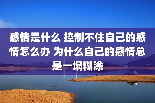 感情是什么 控制不住自己的感情怎么办 为什么自己的感情总是一塌糊涂