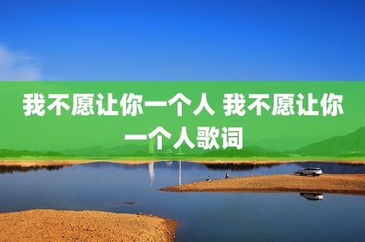 我不愿让你一个人 我不愿让你一个人歌词
