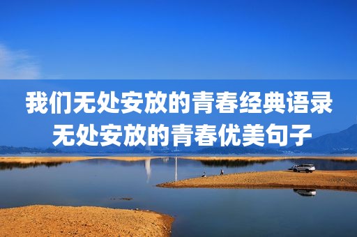 我们无处安放的青春经典语录 无处安放的青春优美句子