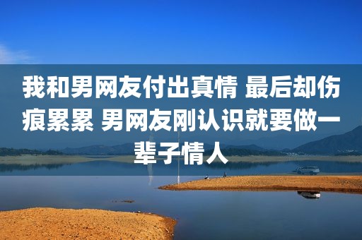 我和男网友付出真情 最后却伤痕累累 男网友刚认识就要做一辈子情人