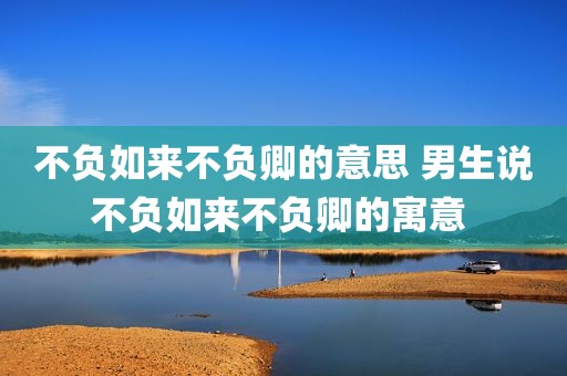 不负如来不负卿的意思 男生说不负如来不负卿的寓意 