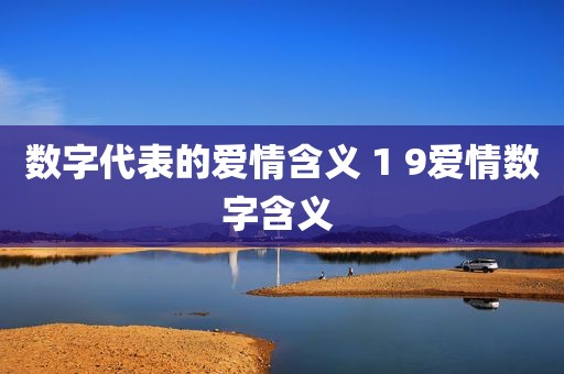 数字代表的爱情含义 1 9爱情数字含义 