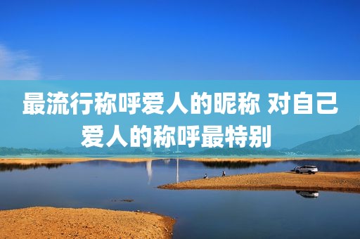 最流行称呼爱人的昵称 对自己爱人的称呼最特别 