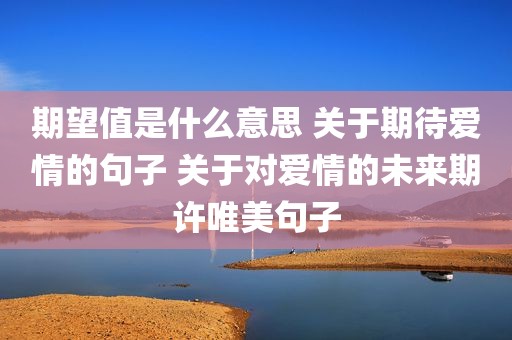 期望值是什么意思 关于期待爱情的句子 关于对爱情的未来期许唯美句子
