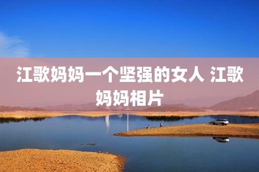 江歌妈妈一个坚强的女人 江歌妈妈相片