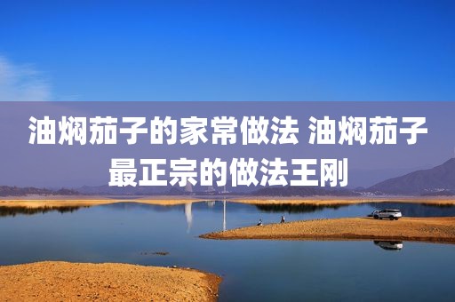 油焖茄子的家常做法 油焖茄子最正宗的做法王刚