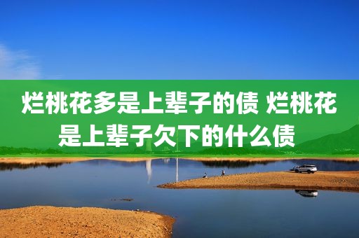 烂桃花多是上辈子的债 烂桃花是上辈子欠下的什么债 