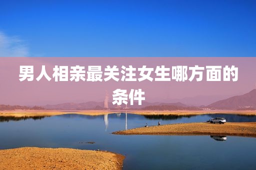 男人相亲最关注女生哪方面的条件