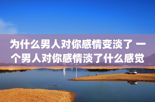 为什么男人对你感情变淡了 一个男人对你感情淡了什么感觉