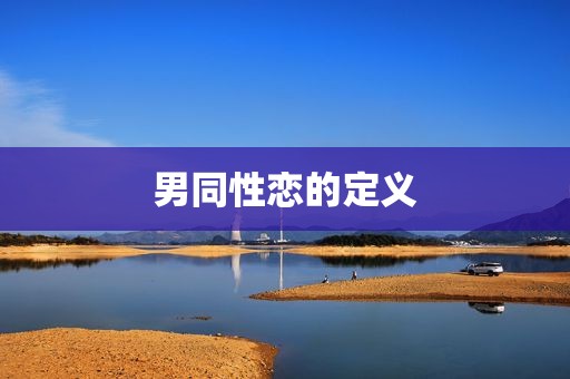 男同性恋的定义
