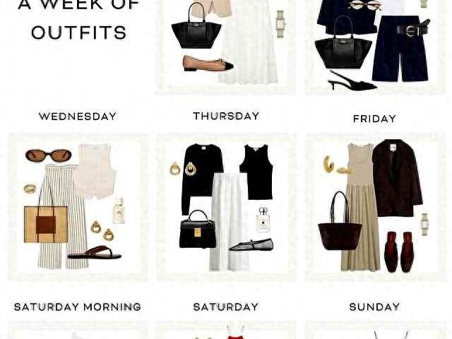 穿搭入门秘籍：一周穿衣模板跟学指南，轻松摆脱搭配烦恼