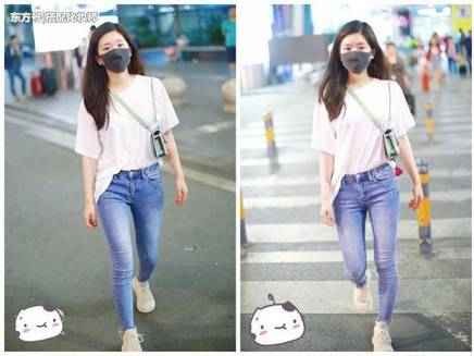 丰满身材穿衣搭配指南：赵露思黑色贴身裙秀出曲线美，直男都爱！