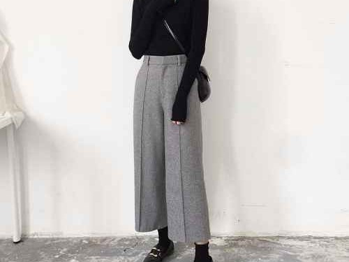 直筒裤配上衣全攻略 穿出时髦显瘦好身材