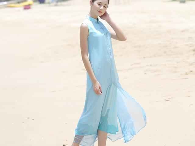 穿越千年的裙摆：一件中式古风长裙里，藏着多少东方美学密码？