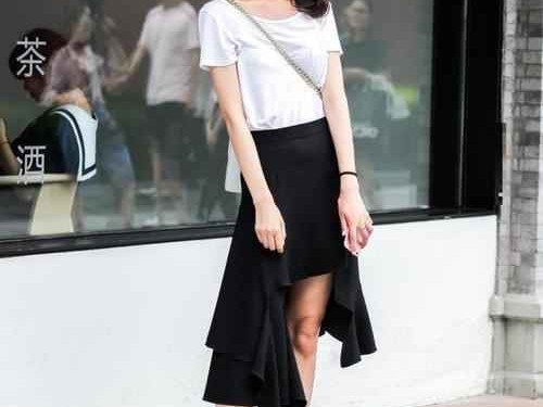 优雅绽放每一步 鱼尾裙搭鞋全攻略