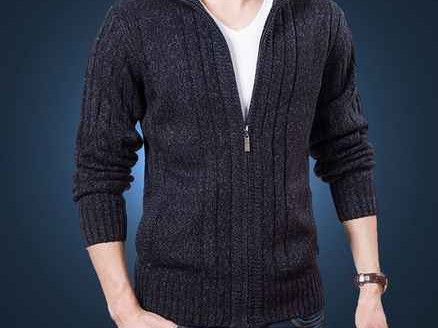 男生冬季毛衣穿搭攻略：扔掉老头衫，这3款上衣让你帅气有型
