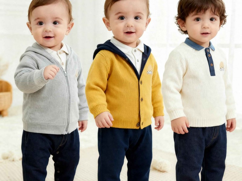 男婴穿衣搭配 不同月龄宝宝穿衣细化指南（结合室温，精准护暖）