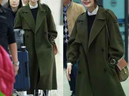 明星大衣穿搭秘诀：跟朱莉学穿长款大衣，告别打底裤，高级又时髦