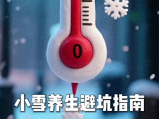 小雪·养生｜“穿对衣”注重保暖和透气，进补要“平补温补”，居家需通风保湿