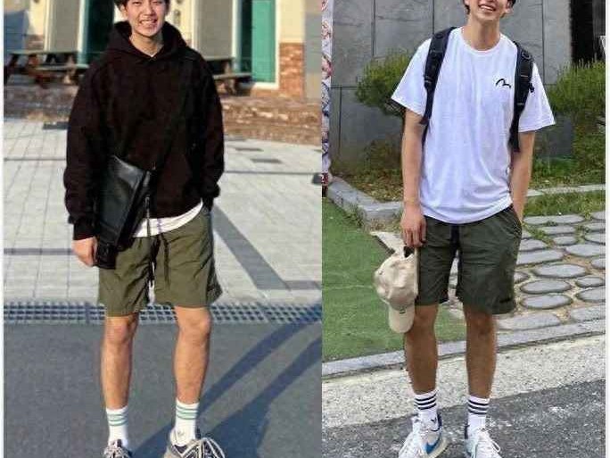 夏季男士穿搭指南：十二套韩系学长风搭配，清爽又帅气