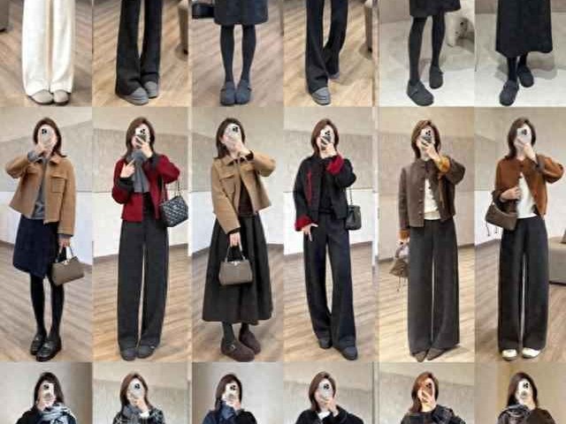 女孩秋冬穿衣搭配 秋冬9套“不费力时髦”穿搭：从甜妹到通勤，生活都变得可爱