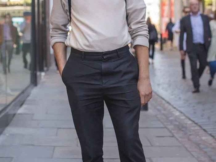 微胖男生穿衣搭配指南：放弃西裤，这4条裤子更显高级年轻