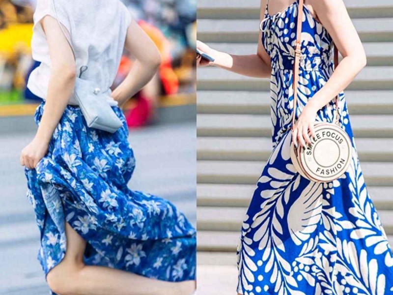 郑州街头穿搭新风尚：长裙长裤成主流，飘逸时尚超有范儿