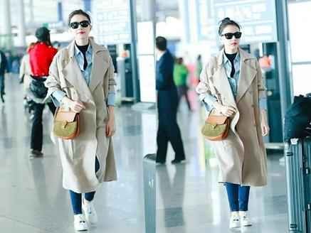 广州女性穿衣搭配灵感：太古汇偶遇高圆圆，女神气质惊艳全场