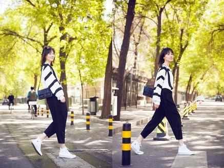 明星深冬穿衣搭配 看了袁泉的冬季穿搭，我悟了：大衣不配黑裤、小白鞋，更优雅得体