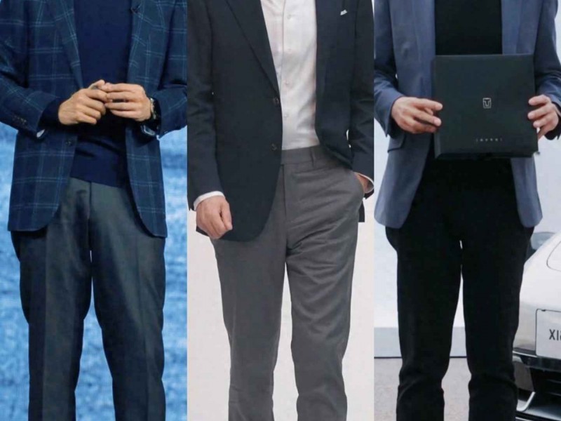 boss 穿衣搭配 中年男人：为什么劝你少穿“套西”，多穿“单西”？看雷军就懂了