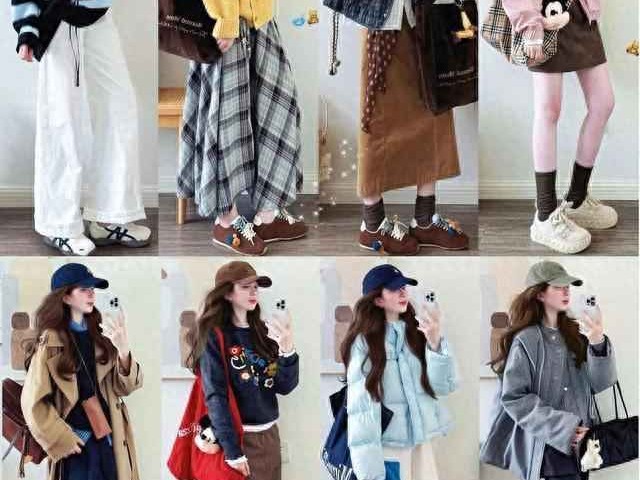 学生党女生穿搭宝典：20+套少女风搭配，可爱不幼稚，照着穿就赢！