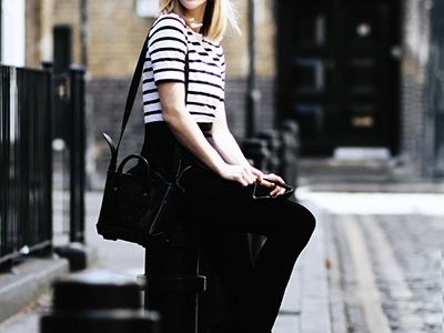 黑色上衣搭配裤子秘籍 穿出你的风格