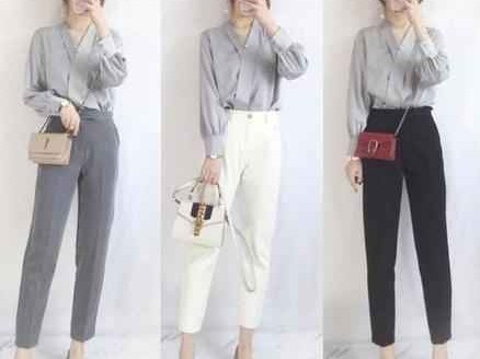 女老总穿搭秘籍：职场女性必学5套通勤造型，深灰开衫+半裙一周时尚不重样