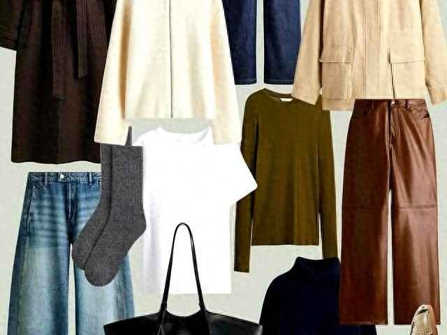 一周穿搭不发愁：9件衣服轻松打造9套不重样搭配，时尚变简单