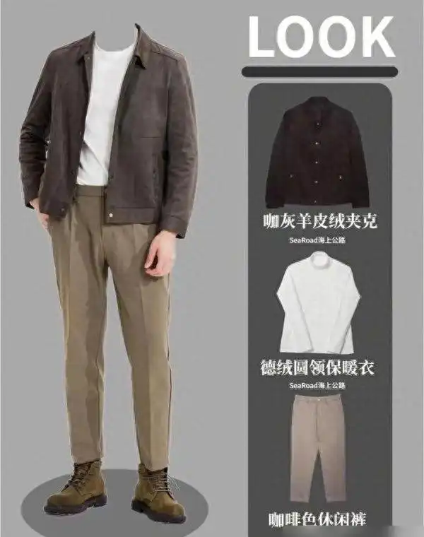 秋冬男生穿搭指南:160-180cm身高简约风,八套高级感搭配全解析 秋冬男生穿搭指南:160-180cm身高简约风,八套高级感搭配全解析